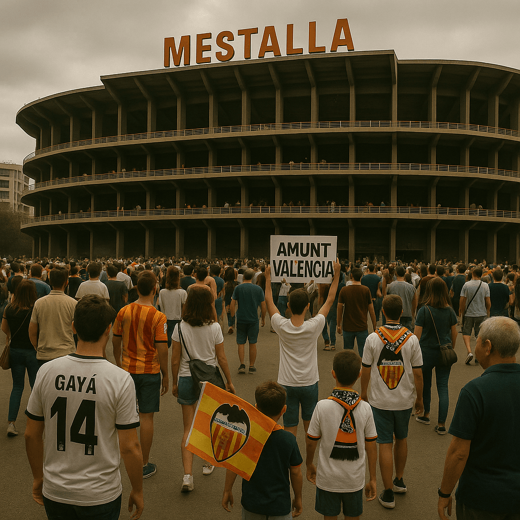Estadio Mestalla - Antes
